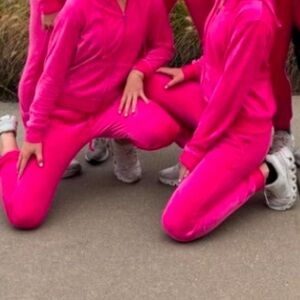 Fashion Nova Women’s Pink Jumpsuit